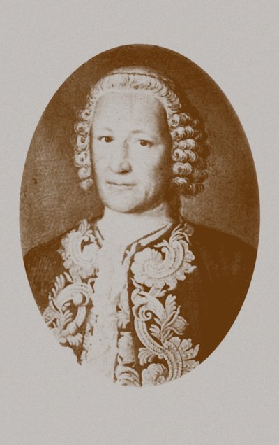 Portret architekta Savva Ivanovich Chevakinsky autorstwa Unbekannt