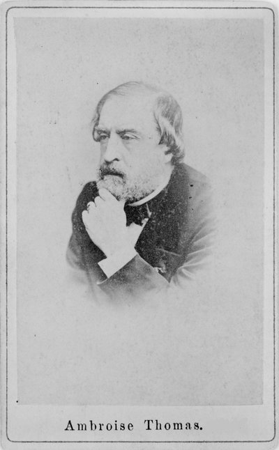 Portret kompozytora Amboise Thomasa 1811-1896, ok. 1860-1870. autorstwa Unbekannt