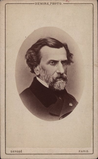 Portret kompozytora Ambroise Thomasa 1811-1896, lata 60. XIX wieku. autorstwa Unbekannt
