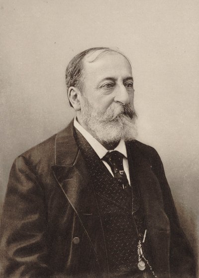 Portret kompozytora Camille Saint-Saëns 1835-1921, 1900. autorstwa Unbekannt