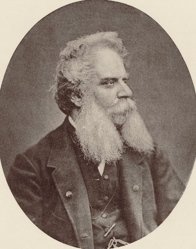Portret kompozytora Federico Ricciego 1809-1877 , c. 1870. autorstwa Unbekannt