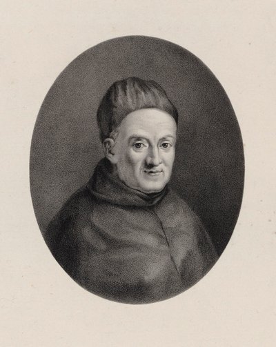 Portret kompozytora Giovanniego Battisty Martiniego 1706-1784. autorstwa Unbekannt