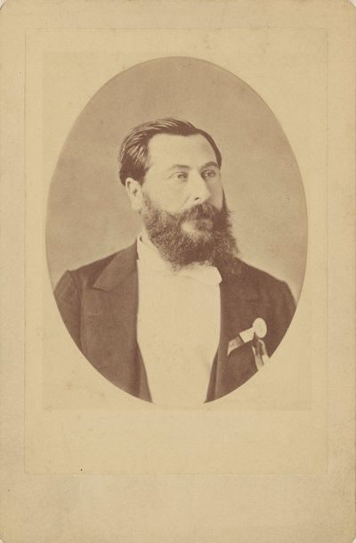 Portret kompozytora Léo Delibesa 1836-1891, ok. 1885. autorstwa Unbekannt
