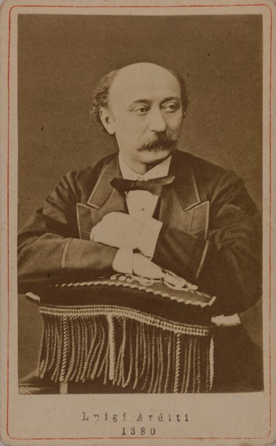 Portret kompozytora Luigiego Arditi 1822-1903, 1880. autorstwa Unbekannt