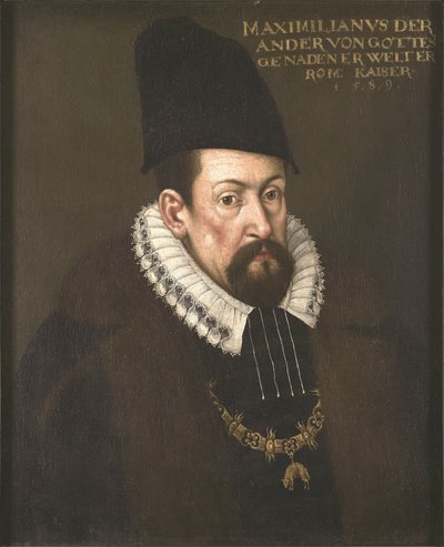 Portret cesarza Maksymiliana II autorstwa Unbekannt