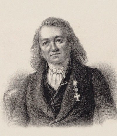 Portret organisty i kompozytora Friedricha Schneidera 1786-1853, ok. 1930 r. 1840. autorstwa Unbekannt