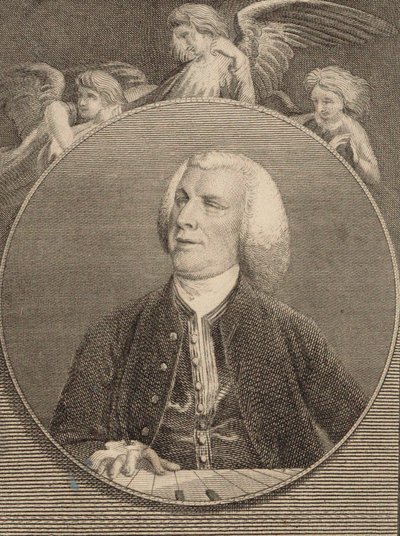 Portret organisty i kompozytora Johna Stanleya 1712-1786, 1784. autorstwa Unbekannt