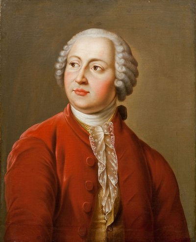 Portret uczonego Michaiła W. Łomonosowa 1711-1765, pocz. autorstwa Unbekannt