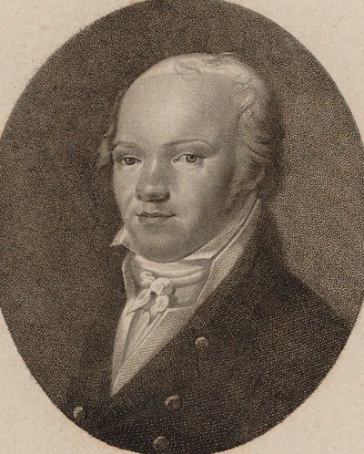 Portret skrzypka i kompozytora Andreasa Romberga 1767-1821, ok. 1930 r. 1800. autorstwa Unbekannt