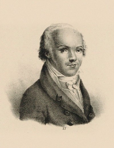 Portret skrzypka i kompozytora Andreasa Romberga 1767-1821, ok. 1930 r. 1815. autorstwa Unbekannt