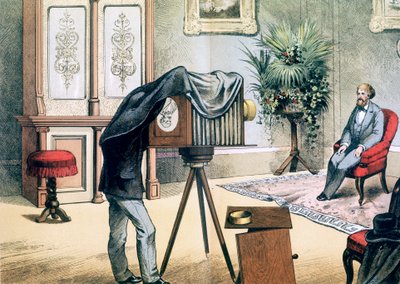 Studio fotografów portretowych, ok. 1880 autorstwa Unbekannt