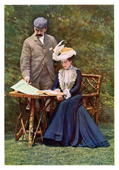 Portrety w trzech kolorach, 1901 autorstwa Unbekannt