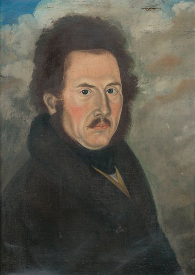Portret mężczyzny z wąsami autorstwa Unbekannt