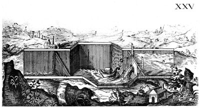 Zamek funtowy, 1664 autorstwa Unbekannt