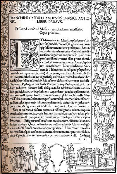 Practica Musicae, 1496, 1917 autorstwa Unbekannt
