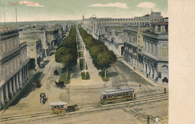 Aleja Prado, 1907 autorstwa Unbekannt
