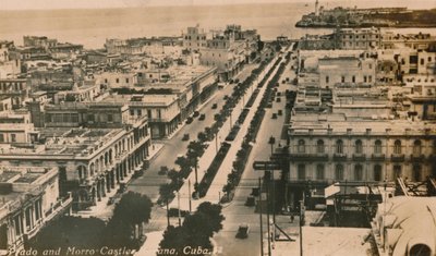 Zamek Prado i Morro, Hawana, Kuba, ok. 1900 r. autorstwa Unbekannt