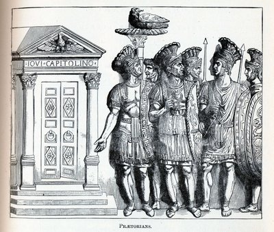 Pretorianie, 1882 autorstwa Unbekannt
