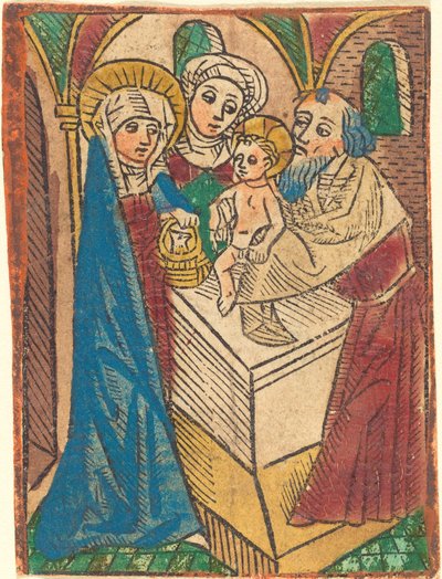 Prezentacja, ok. 1490. autorstwa Unbekannt