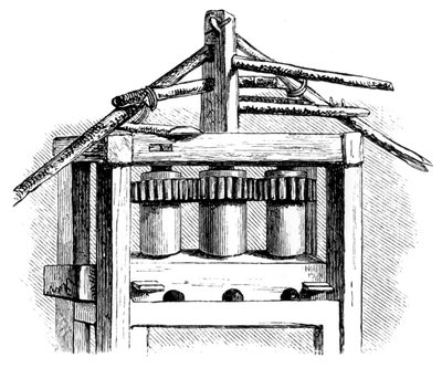Pierwotna cukrownia, Santo Domingo, 1873 autorstwa Unbekannt