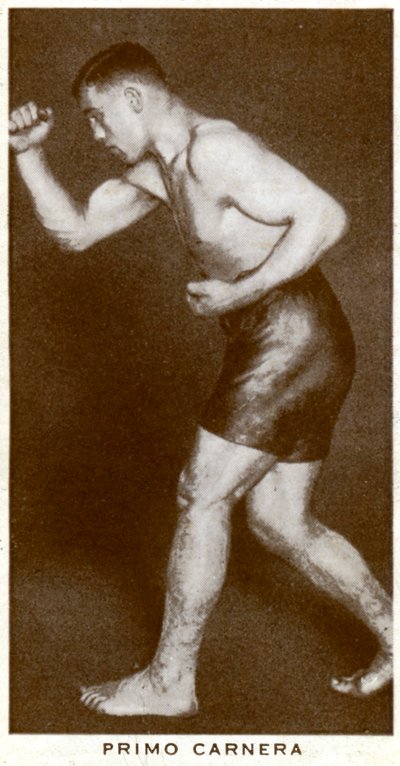 Primo Carnera, włoski bokser, 1938 autorstwa Unbekannt