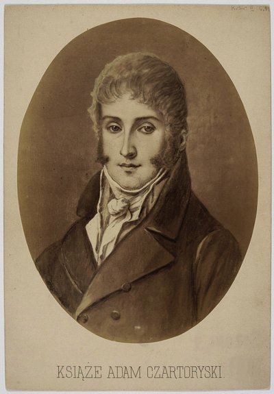 Książę Adam Jerzy Czartoryski 1770-1861 autorstwa Unbekannt