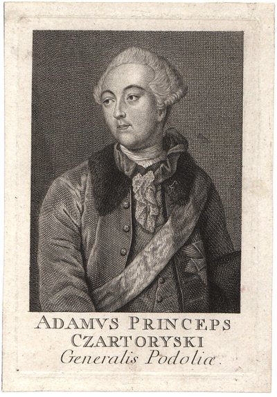 Książę Adam Kazimierz Czartoryski 1734-1823 autorstwa Unbekannt