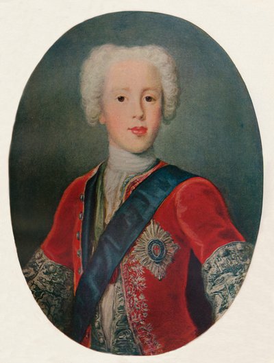 Książę Karol Edward Stuart, c1729 c1927 autorstwa Unbekannt
