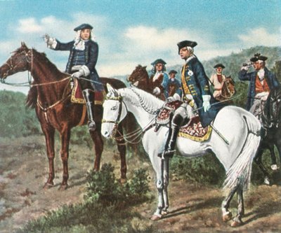 Książę Eugeniusz i książę Fryderyk, 1734, 1936. autorstwa Unbekannt