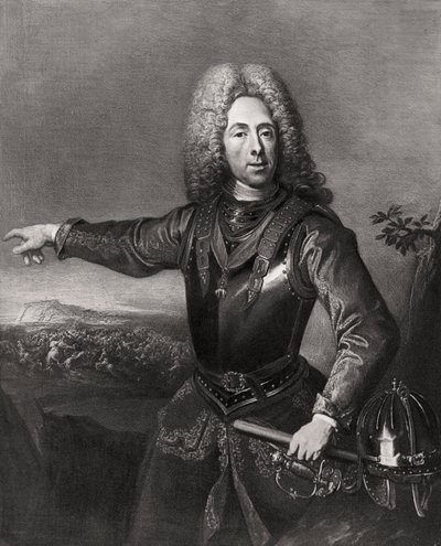 Książę Eugeniusz Sabaudzki, urodzony we Francji żołnierz austriacki, 1718 1906 autorstwa Unbekannt