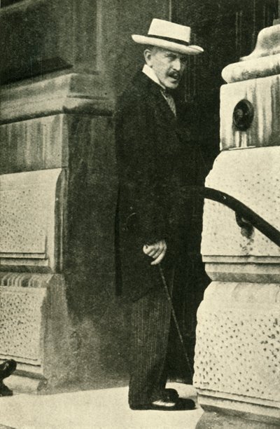 Książę Lichnowsky w Ministerstwie Spraw Zagranicznych, Londyn, 1914, c1920. autorstwa Unbekannt