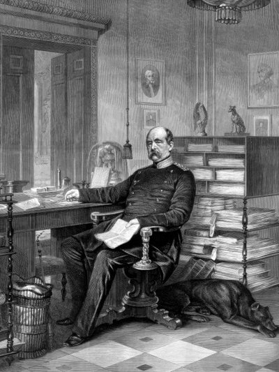 Książę Otto von Bismarck 1815-1898, 1875 autorstwa Unbekannt