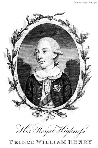Książę William Henry, trzeci syn Jerzego III, 1781 autorstwa Unbekannt