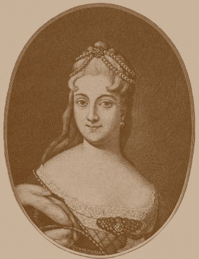 Księżniczka Ekaterina Alekseyevna Dolgorukova 1712-1747 autorstwa Unbekannt