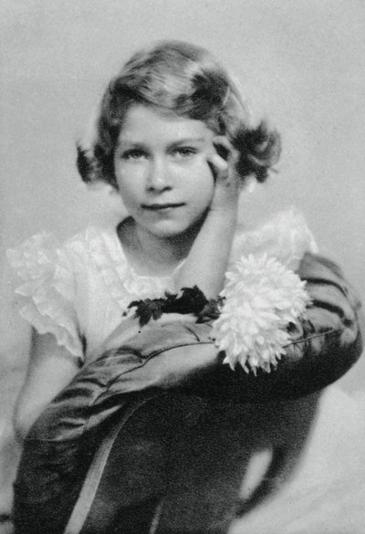 Księżniczka Elżbieta lat 9, 1935, 1937 autorstwa Unbekannt