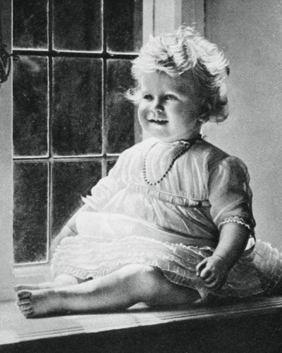 Księżniczka Elżbieta w St Pauls Walden Bury, 1927, 1937 autorstwa Unbekannt