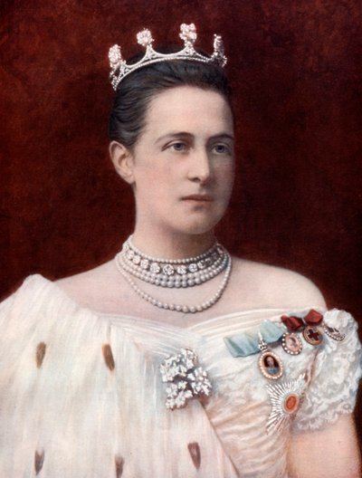Księżniczka Olga Konstantinowna z Rosji, koniec XIX-początek XX wieku autorstwa Unbekannt
