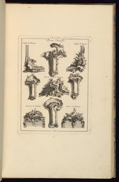 Druk, Clip Art, 1745 autorstwa Unbekannt