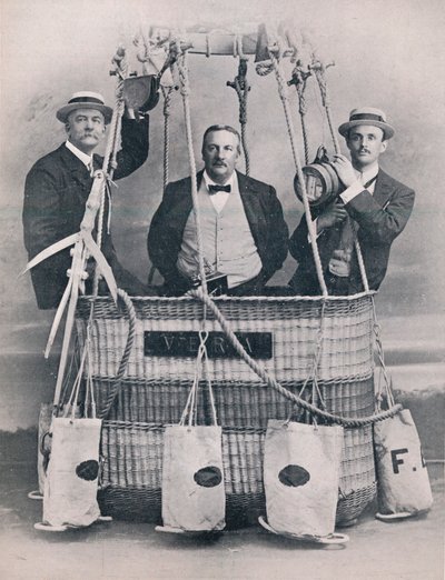 Profesor Huntingdon, pan Frank Hedges Butler i Hon. CS Rolls, 1906 autorstwa Unbekannt
