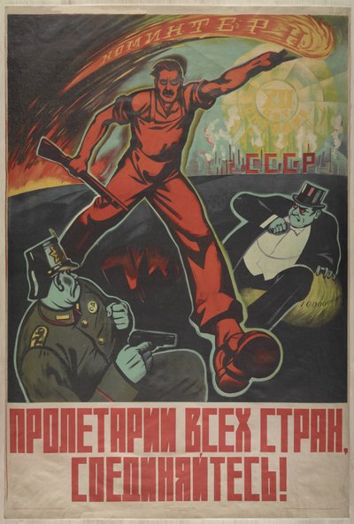 Proletariusze wszystkich krajów, łączcie się!, 1929. autorstwa Unbekannt