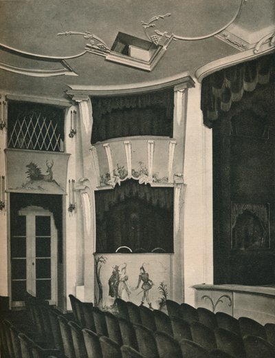 Proscenium i Stage Boxy w Teatrze Komodie, Berlin, ok. 1926 autorstwa Unbekannt