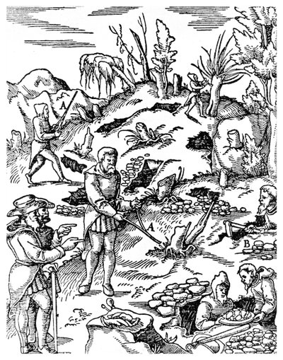 Poszukiwanie metali, 1556 1956 autorstwa Unbekannt