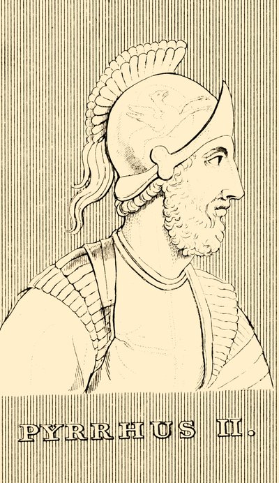 Pyrrus II, fl 242-237 pne, 1830. autorstwa Unbekannt