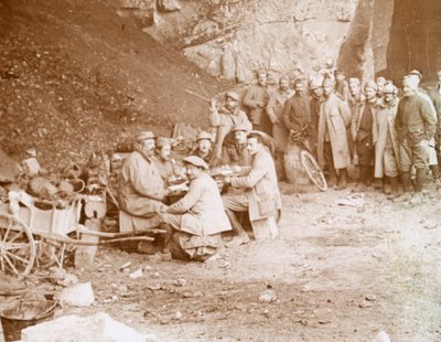 Kamieniołom, Balleroy, północna Francja, c1914-c1918 autorstwa Unbekannt