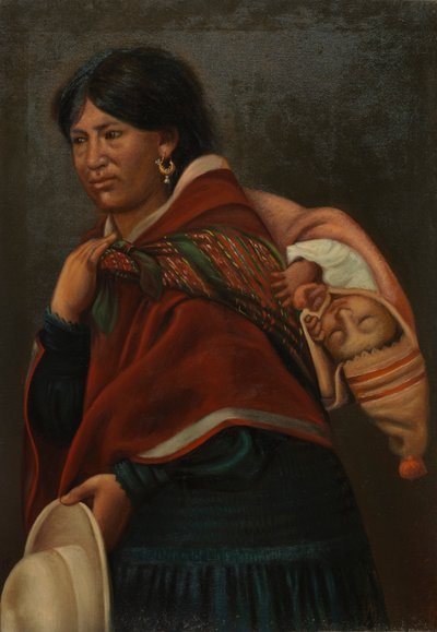 Matka keczua, ok. 1890-1892. autorstwa Unbekannt