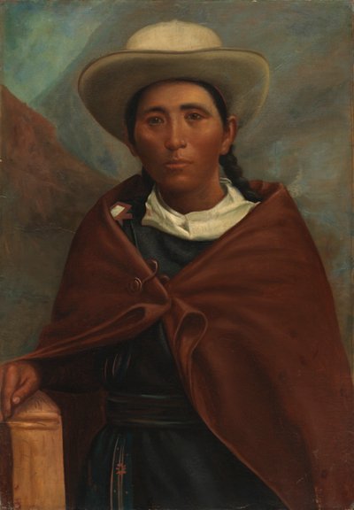 Kobieta keczua, rub. 1890-1892. autorstwa Unbekannt