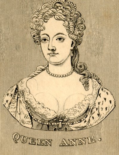 Królowa Anna, 1665-1714, 1830. autorstwa Unbekannt