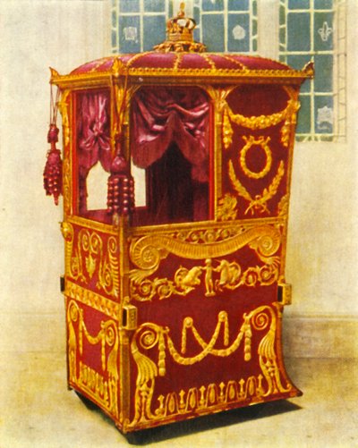 Krzesło królowej Charlotte, 1938. autorstwa Unbekannt