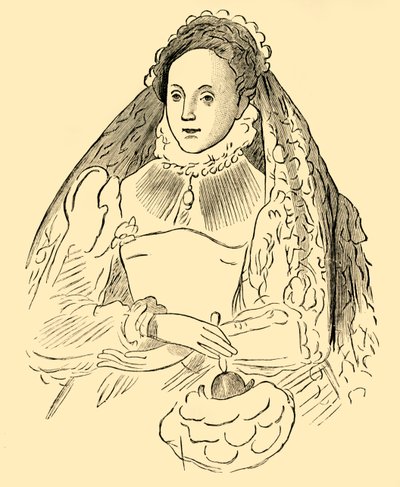 Królowa Elżbieta, 1881. autorstwa Unbekannt
