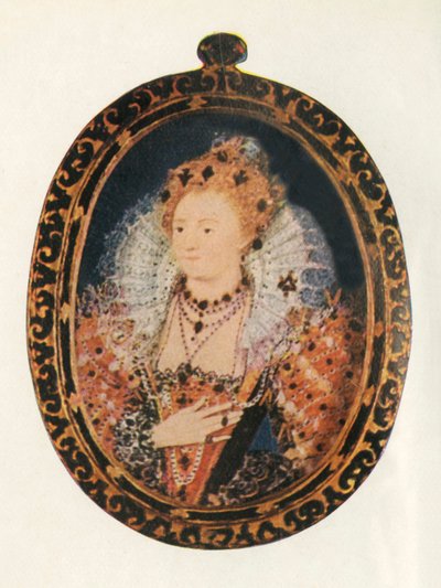 Królowa Elżbieta I, 1595-1600, 1947. autorstwa Unbekannt